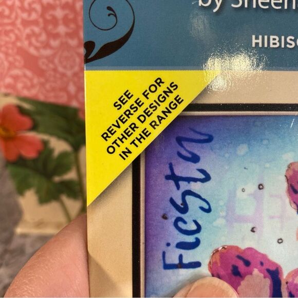 Sheena by Sheena Douglass Hibiscus Design 3D Decorative Stencils 5 Piece Set - Picture 2 of 4